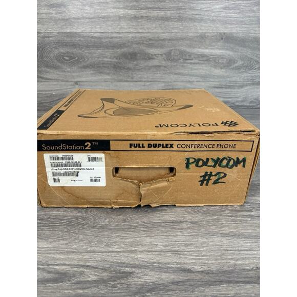 Polycom SoundStation2W Wireless Analog Conference Phone Black - Picture 4 of 7